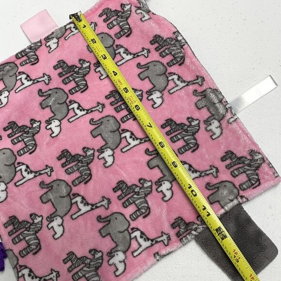 TEENY TY’s TRUNKS Gray Spotted Elephant Security Blanket Lovey - Picture 5 of 7